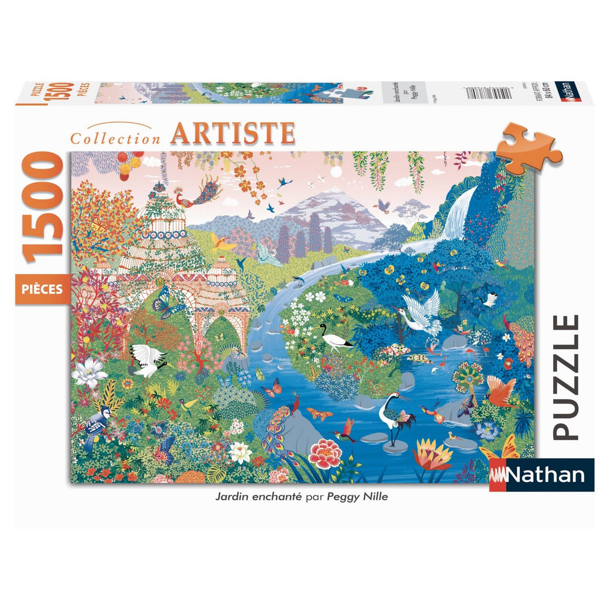 RAVENSBURGER Puzzle Nathan 1500 pièces - Jardin enchanté / Peggy Nille