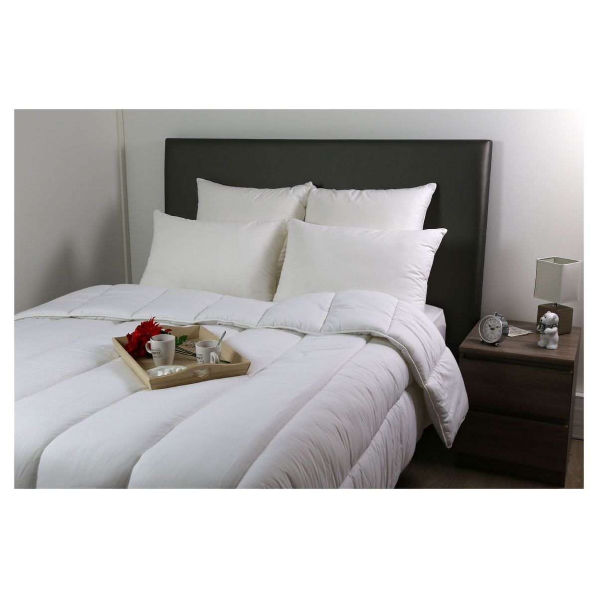 DODO Couette tempérée 300 g/m² en microfibre PLANETE PROTECT