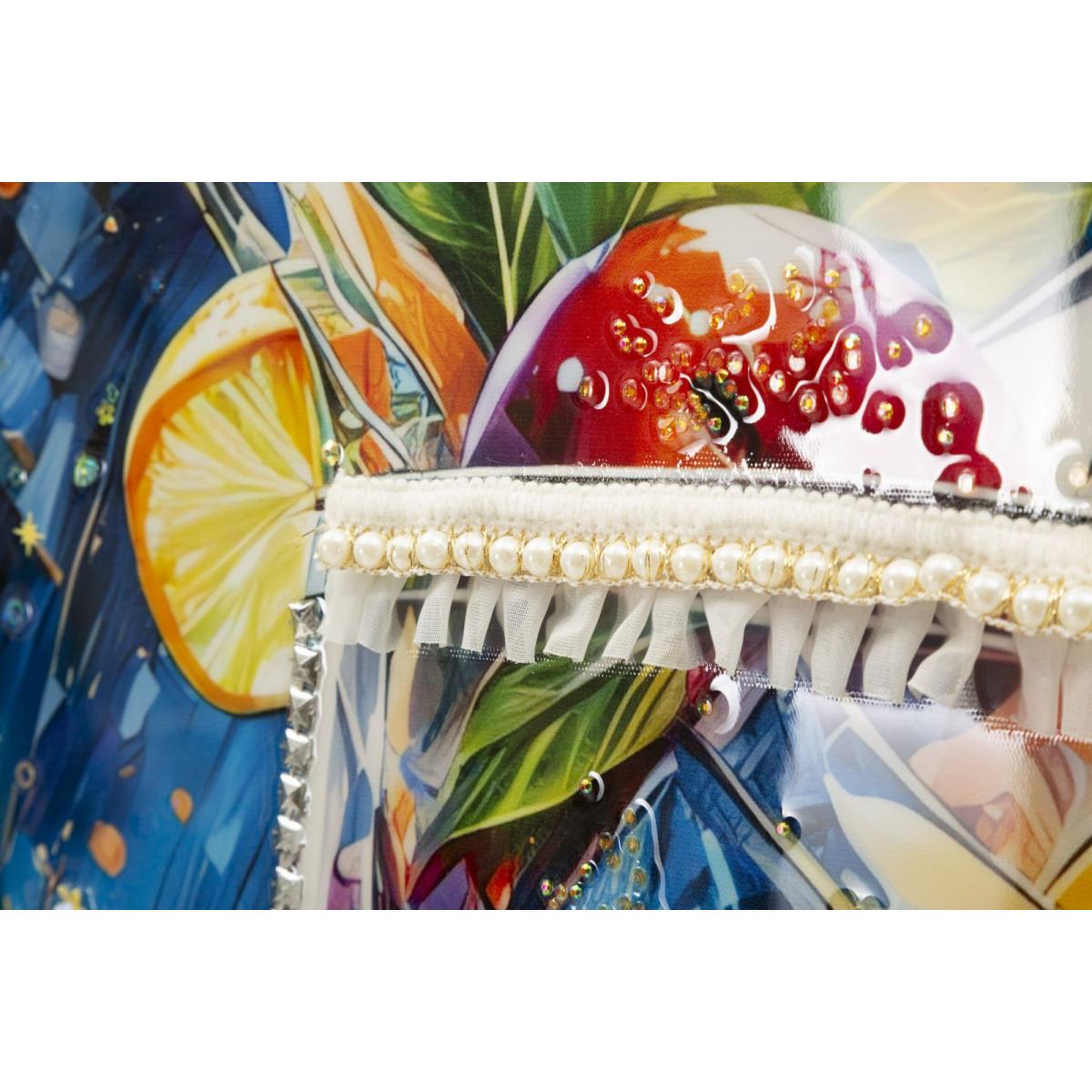 Voir la diapositive 3 : Paris Prix Tableau imprimé  cocktail ii  62x92cm multicolore