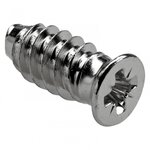 CENTRALE BRICO Lot de 20 vis d'assemblage acier zingué HETTICH, l.14 mm