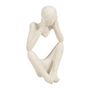 Voir la diapositive 2 : OSTARIA Lot de 3 statuettes dolomite contemporaines