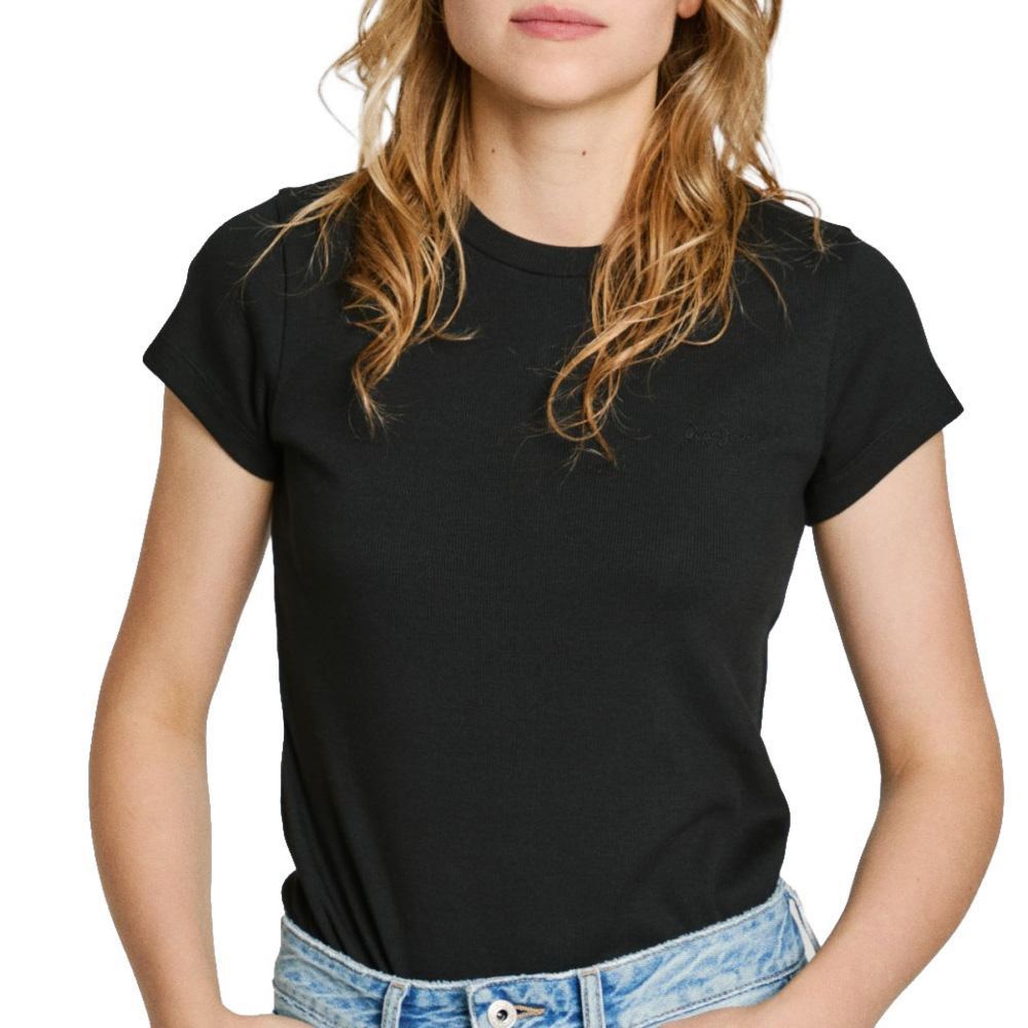 Pepe Jeans T-Shirt Noir Femme Pepe jeans PL506037. Coloris disponibles : Noir