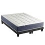 Voir la diapositive 1 : IDLITERIE Ensemble Matelas Ressort 7 zones + Mémoire de forme + Sommier KING STYLE Fabriqué en France