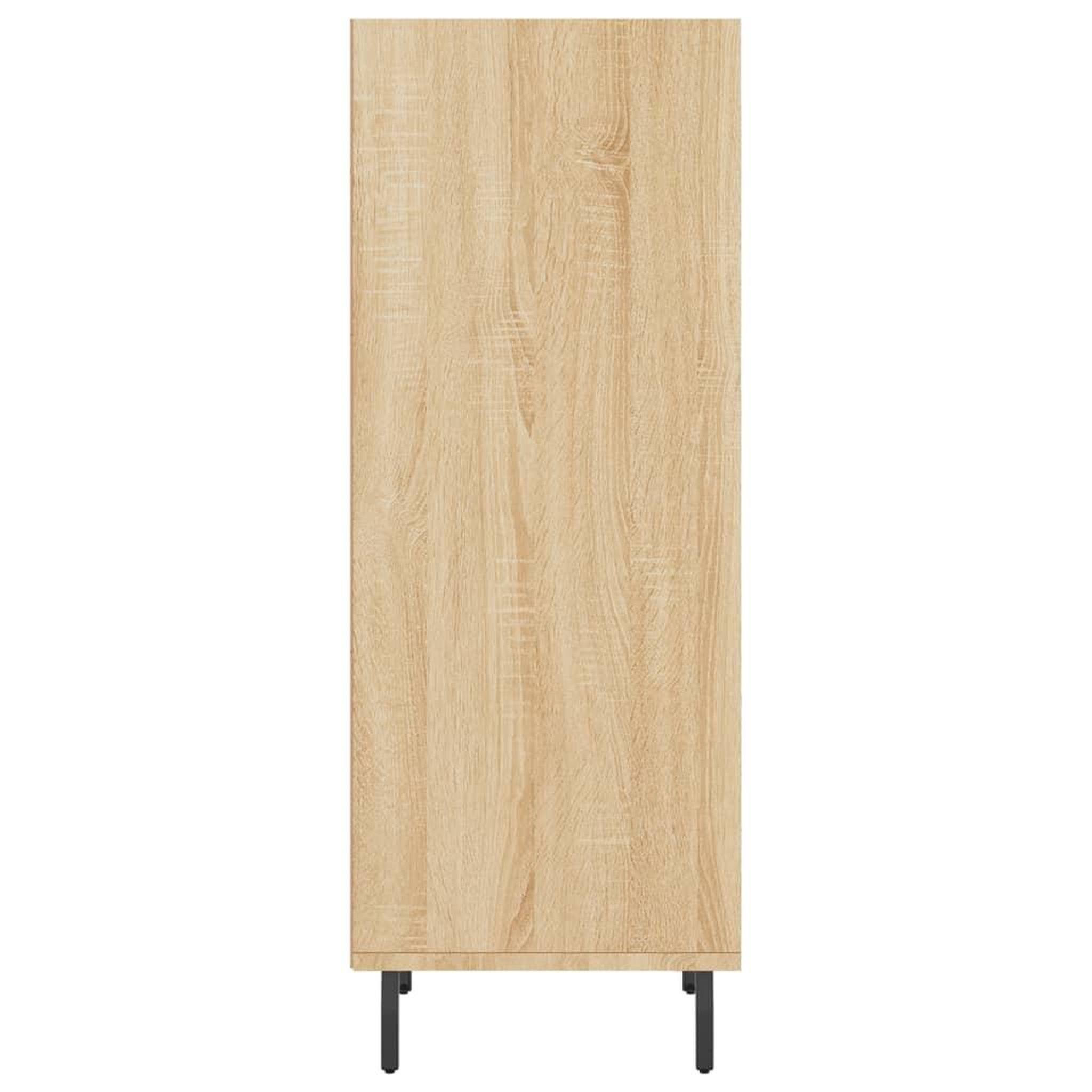 Voir la diapositive 5 : VIDAXL Buffet chene sonoma 34,5x32,5x90 cm bois d'ingenierie