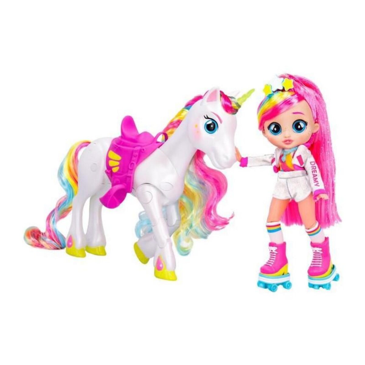 Toi Toys Ensemble poupée tm-toys Dreamy et unicorn interactif