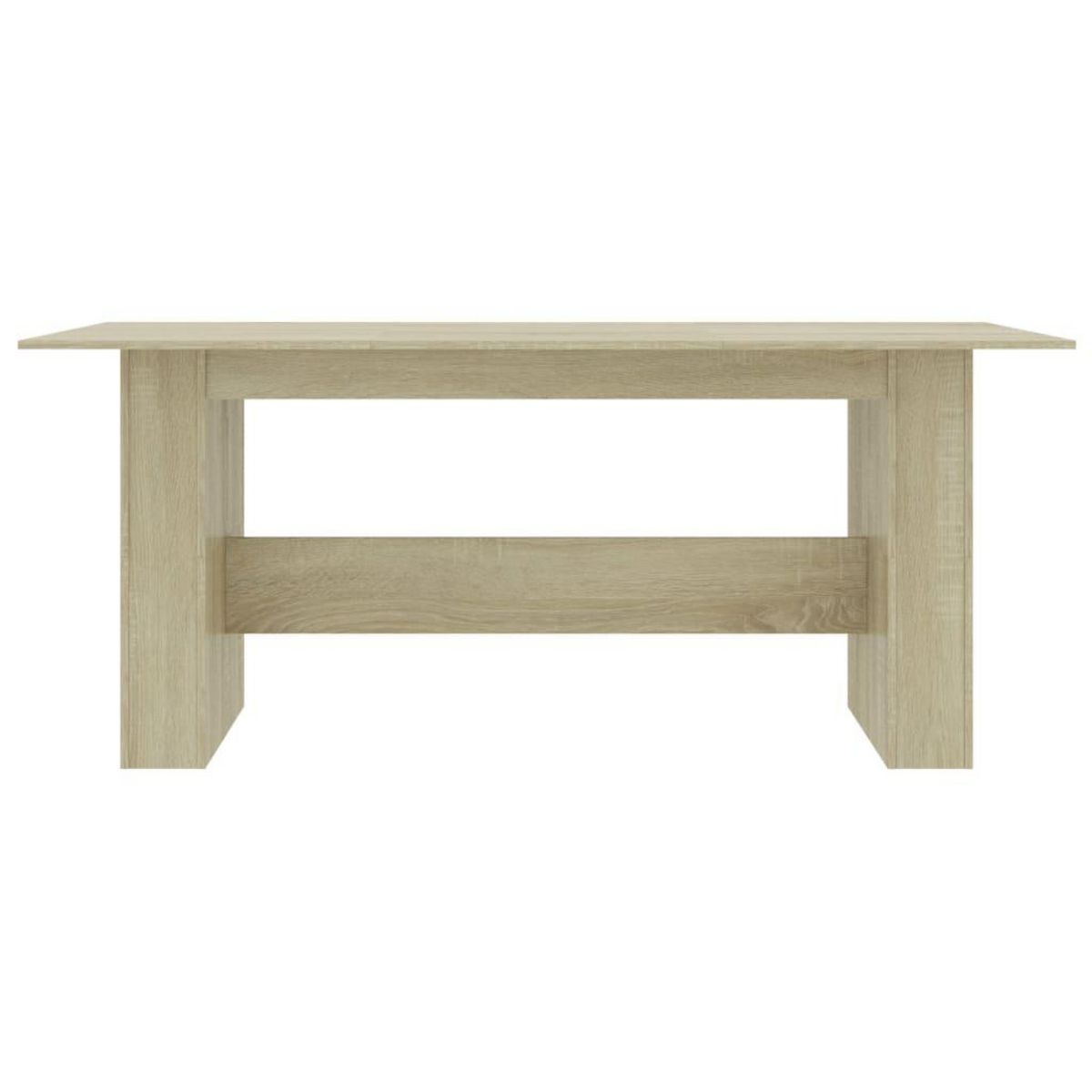 VIDAXL Table a manger Chene sonoma 180x90x76 cm Bois d'ingenierie