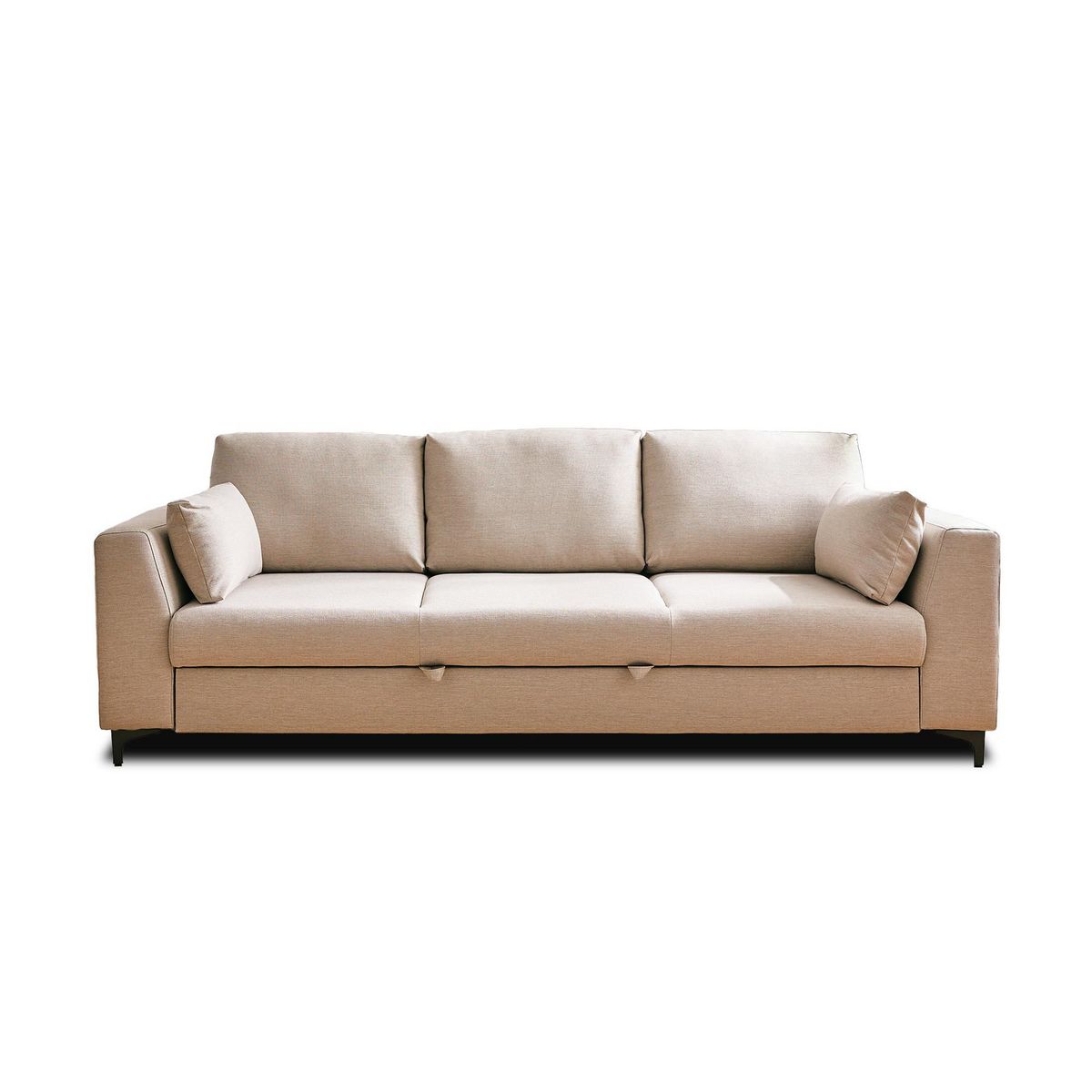 LISA DESIGN Tala - canapé 3 places - convertible - en tissu