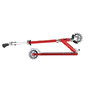 Voir la diapositive 2 : Globber Trottinette Flow Element Lights Chrome Finish rouge
