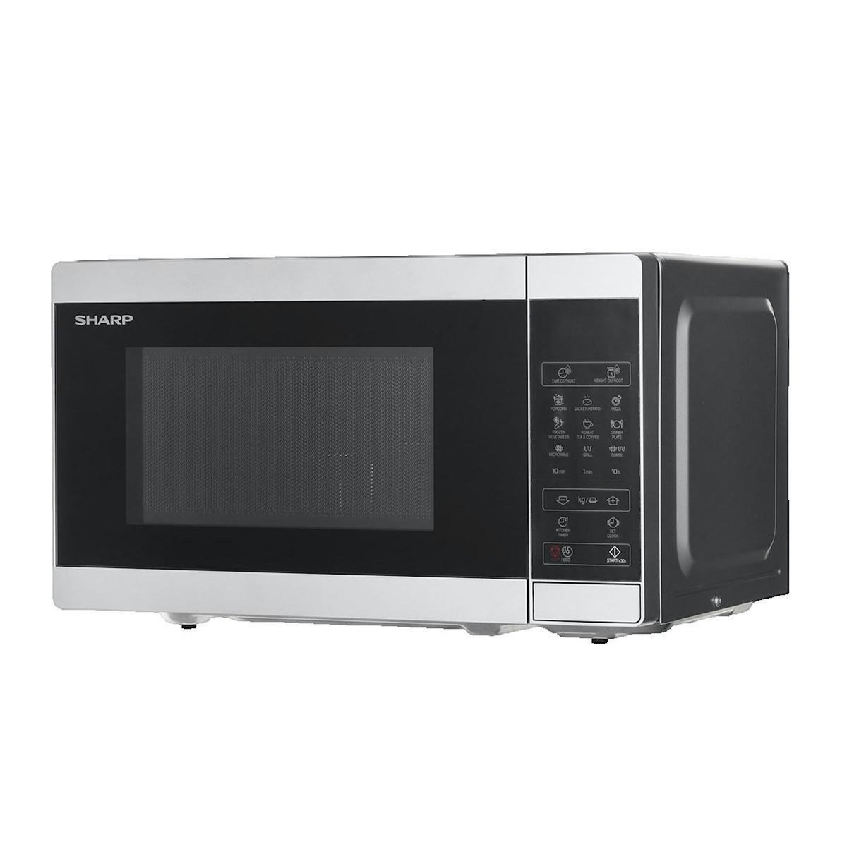 Sharp Micro-ondes combiné Sharp YC-MG02E-S 20L 800W