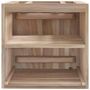 Voir la diapositive 5 : VIDAXL Armoire murale de salle de bain 41x38x40 cm Bois de teck solide