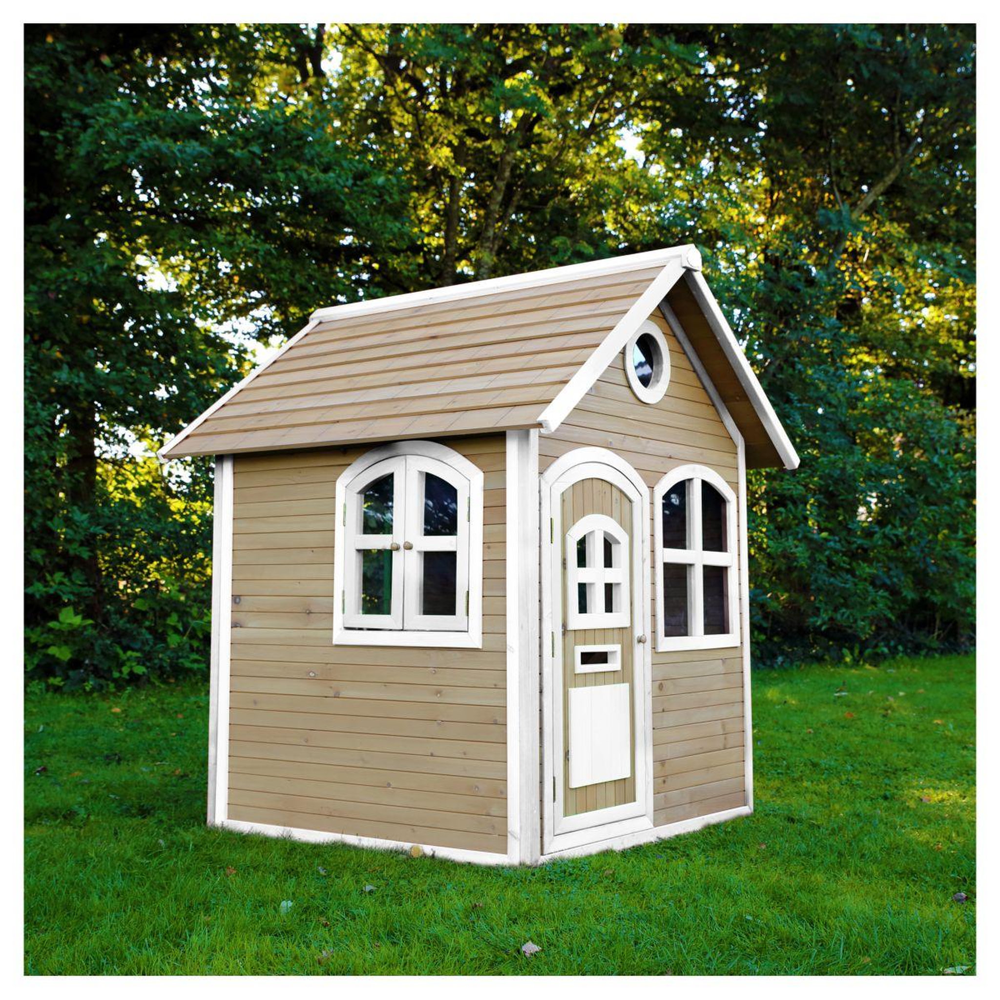 Voir la diapositive 7 : AXI Cabane de jardin enfant - Bois - JULIA
