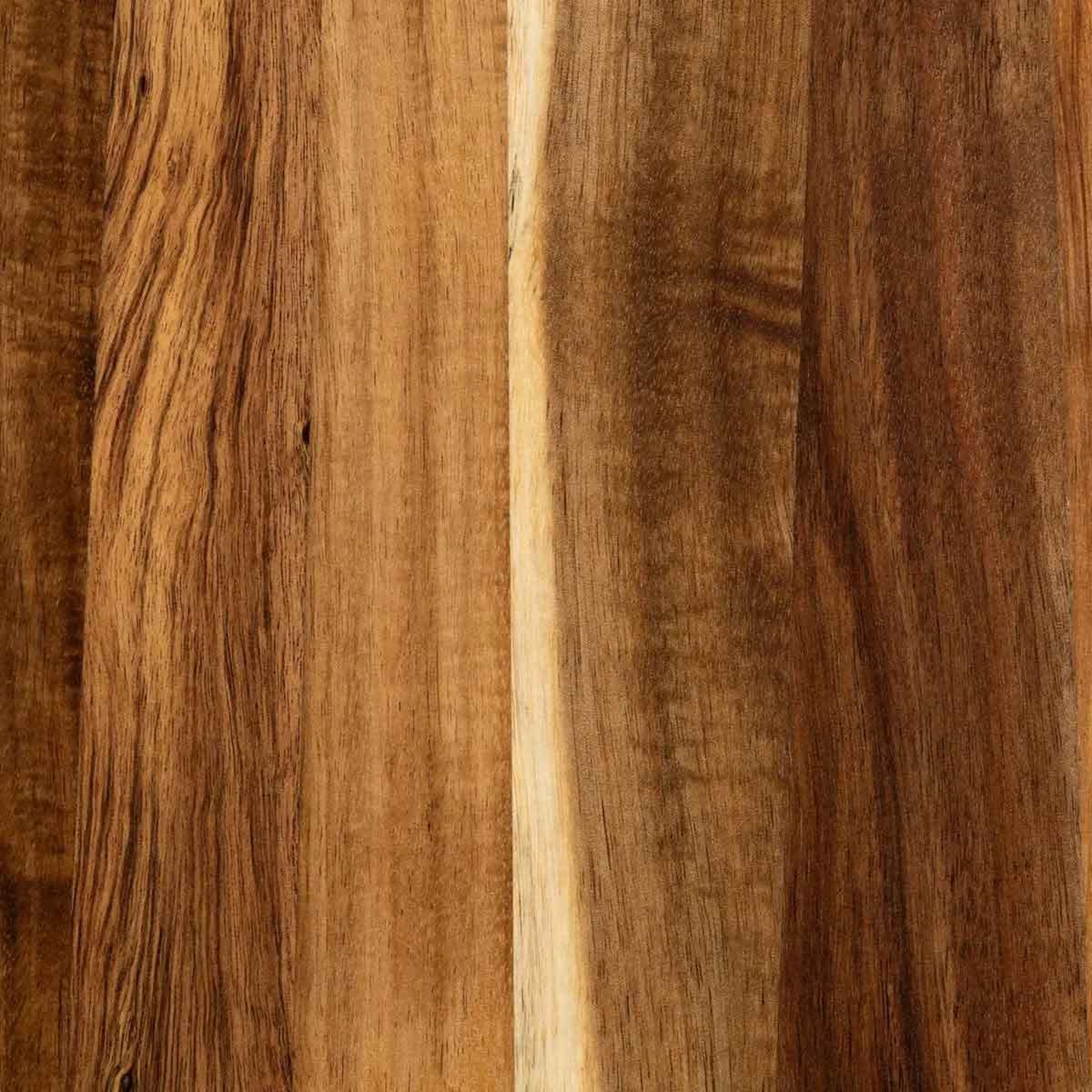 Voir la diapositive 2 : SECRET DE GOURMET Assiette de présentation  acacia  30cm marron