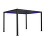 Voir la diapositive 1 : SWEEEK Pergola Bioclimatique électrique 3x4m. aluminium. à lames orientables avec éclairage LED