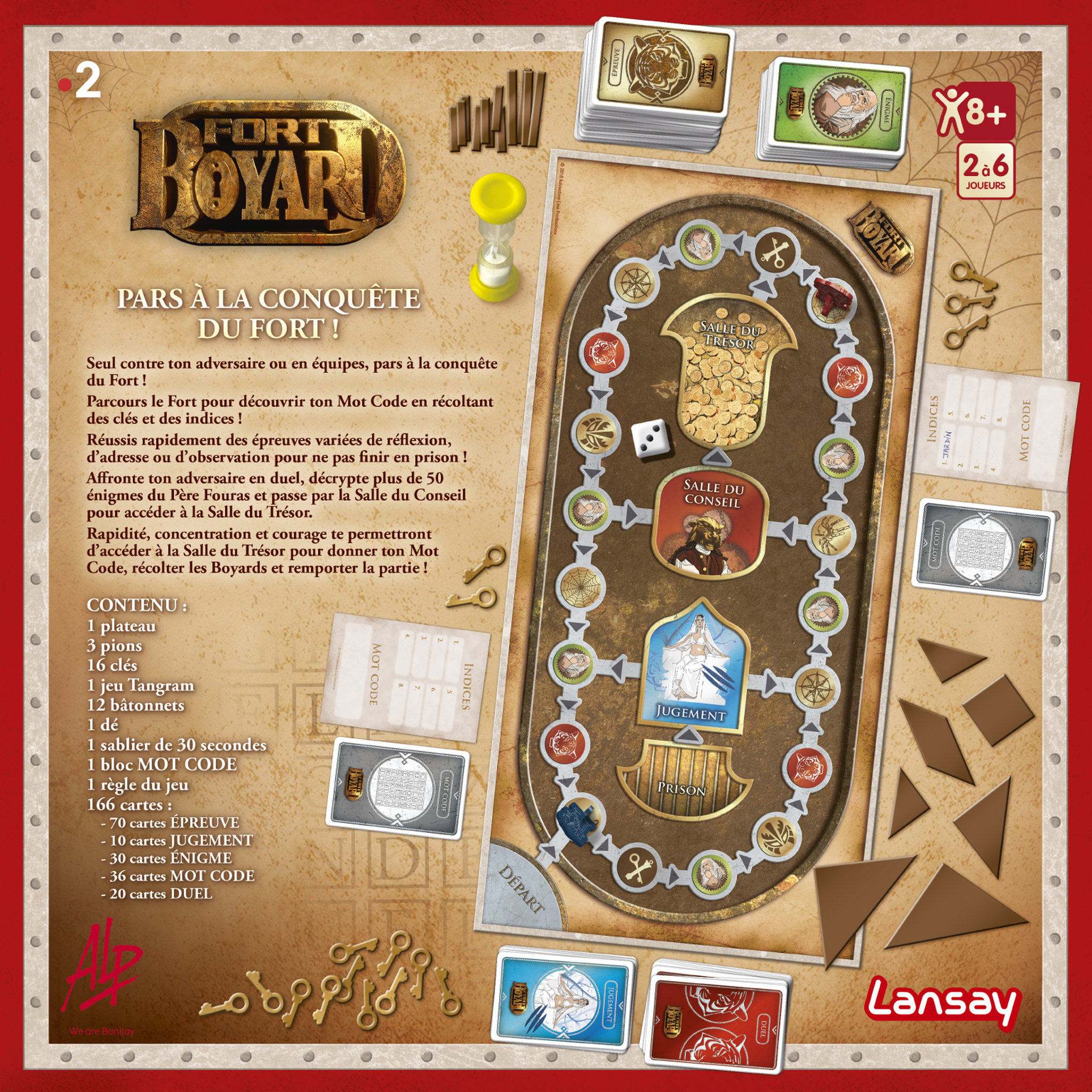 Voir la diapositive 3 : LANSAY Jeu Fort Boyard