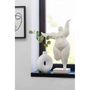 Voir la diapositive 2 : Paris Prix Statuette Figurine Déco  Delphine  52cm Beige