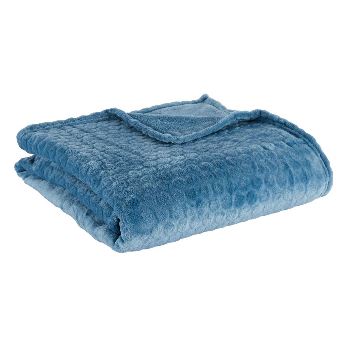 ACTUEL Plaid uni en polyester 240 gsm