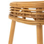 Voir la diapositive 4 : Paris Prix Tabouret en Rotin  Triangulaire  42cm Naturel