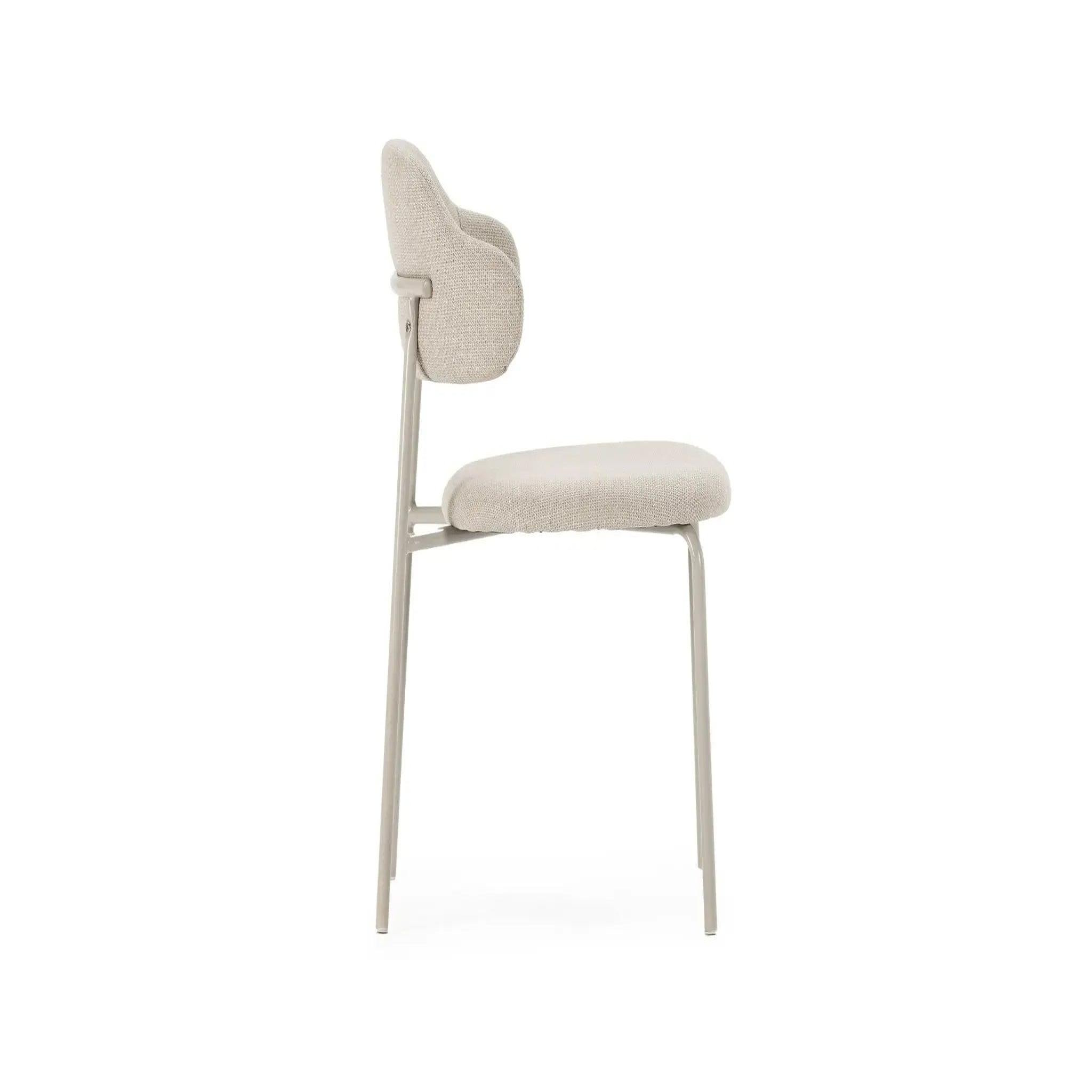 Voir la diapositive 6 : CASANOVA PARIS KAYLA - Lot de 4 chaises pieds en métal