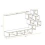 Voir la diapositive 4 : Paris Prix Ensemble Meuble TV Design  Switch XXI  260cm Blanc