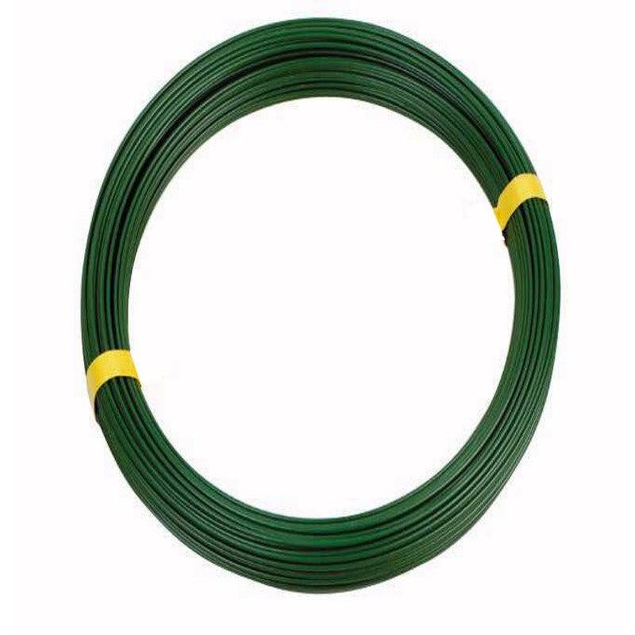 CENTRALE BRICO Fil De Tension Plastifié Vert, 2.75 Mm X 100 M