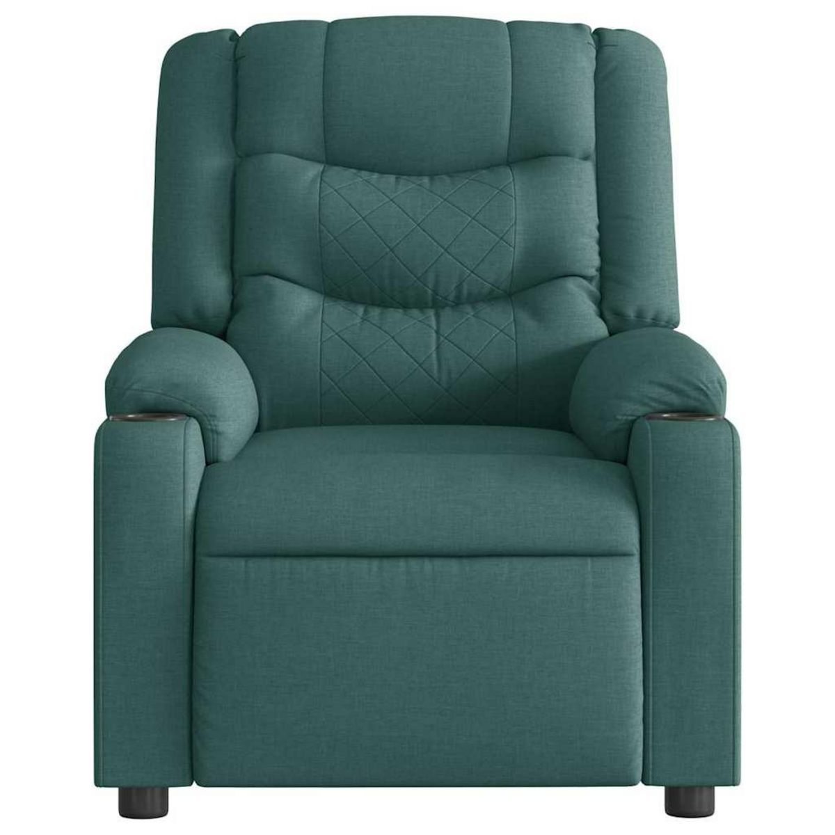 VIDAXL Fauteuil inclinable Vert fonce Tissu
