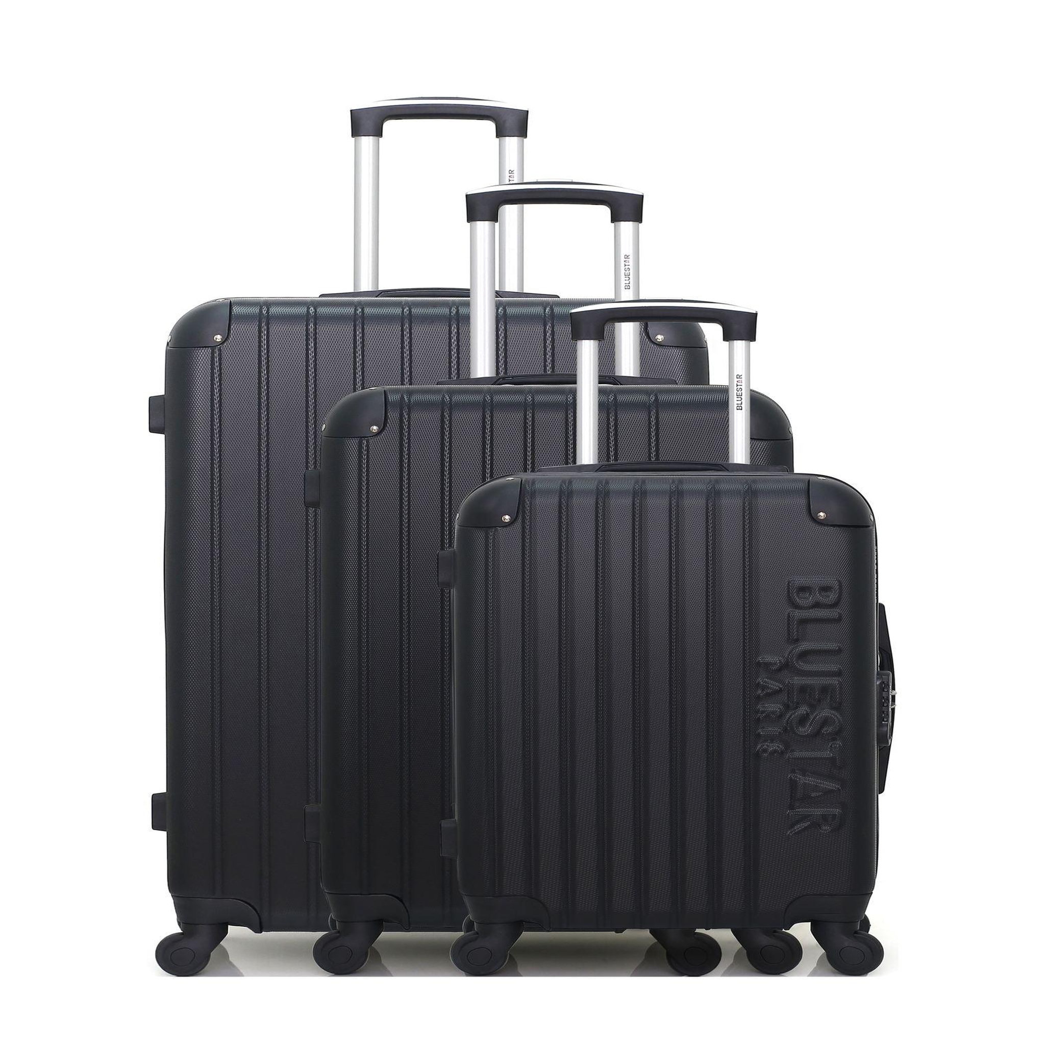 BLUESTAR Bluestar - set de 3 valises bucarest 75 cm 4 roues