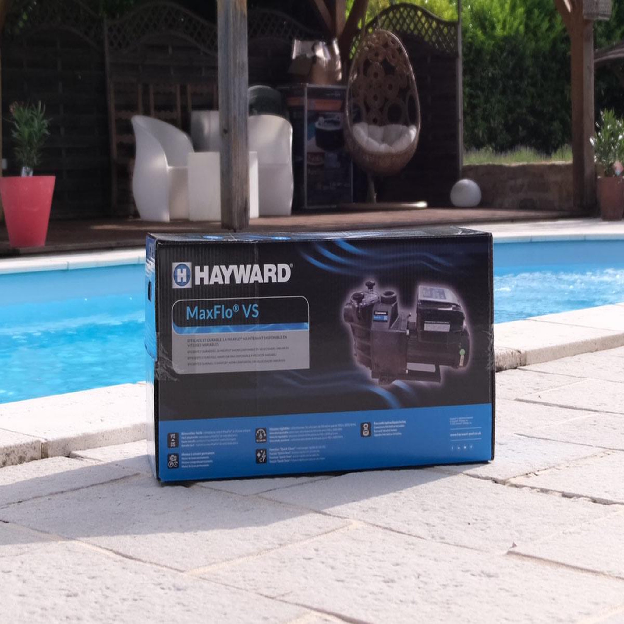 Voir la diapositive 5 : Hayward Pompe max flo vs 1 cv / 13,5 m³/h mono - hayward