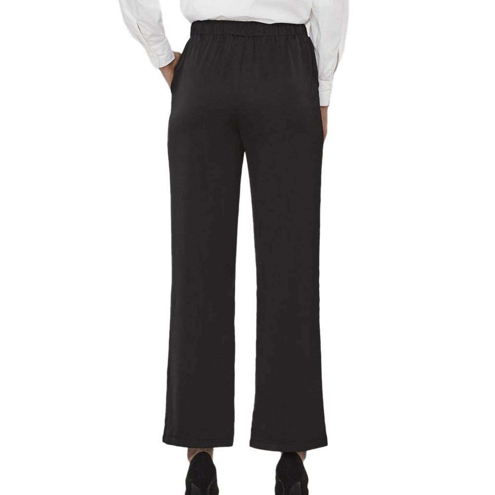 Voir la diapositive 2 : Vero Moda Pantalon fluide Noir Femme Vero Moda Trousers