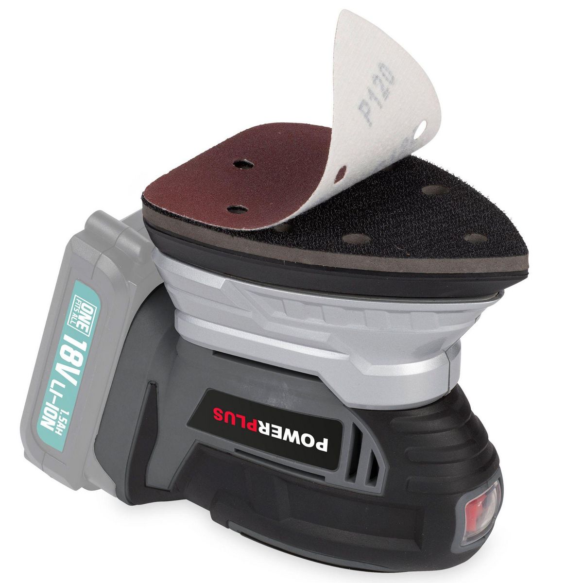 POWERPLUS Ponceuse triangulaire à batterie 18v  sans batterie