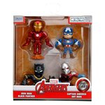 JADA TOYS Jada Toys - Jada Metalfigs Marvel Avengers, 4pcs. 253222014
