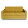 Voir la diapositive 2 : Canapé convertible système couchage express matelas 140x190 17cm 3 places en tissu DYLAN 