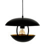 Voir la diapositive 1 : ATMOSPHERA Lampe Suspension en Métal  Estee  33cm Noir