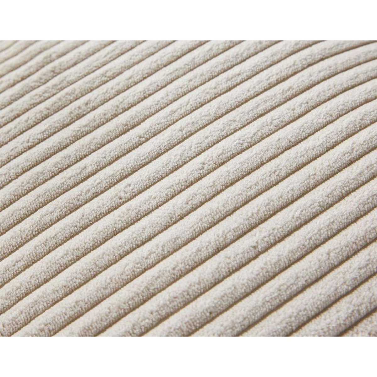 LISA DESIGN Garance - module d'assise 2 places avec accoudoir droit - en velours côtelé