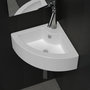 Voir la diapositive 1 : VIDAXL Lavabo avec trou de trop-plein 45x32x12,5 cm Blanc