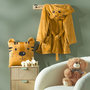 Voir la diapositive 4 : Paris Prix Coussin Déco Enfant en Velours  Tigry  40x40cm Jaune
