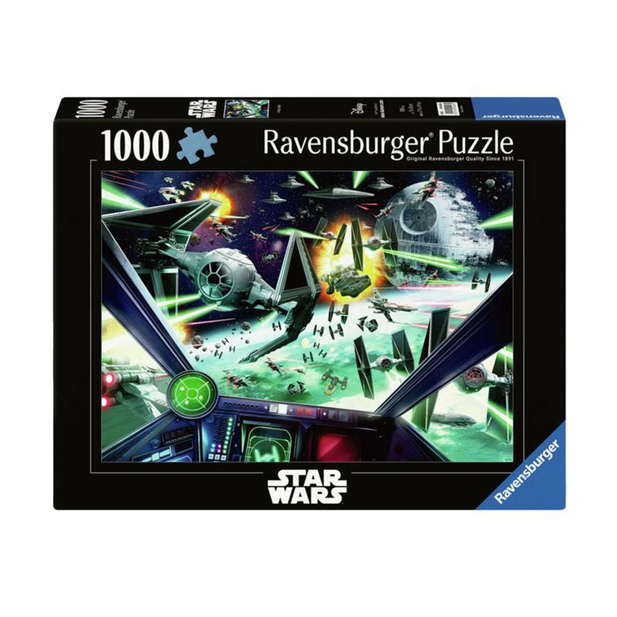 RAVENSBURGER Ravensburger - Jigsaw puzzle Star Wars X-Wing Cockpit, 1000 pcs. 120004035