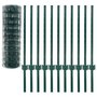 Voir la diapositive 3 : VIDAXL Cloture Euro Acier 20x0,8 m Vert