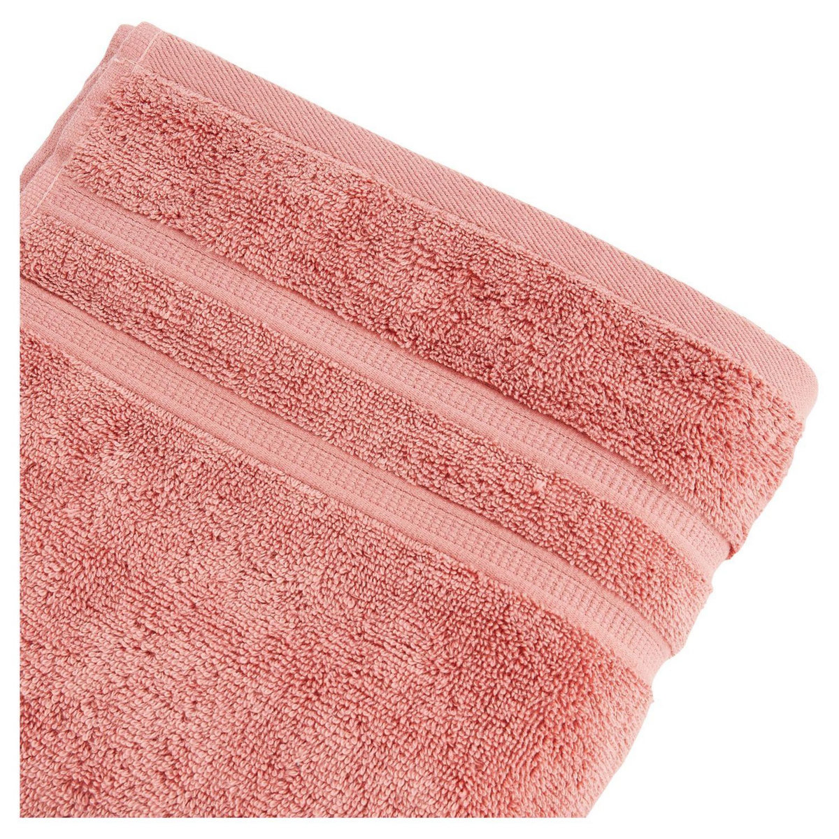 ACTUEL Serviette de toilette unie en coton 600 g/m²