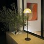 Voir la diapositive 3 : Lumisky Lampadaire sans fil FAROE Beige Poly rotin H160cm