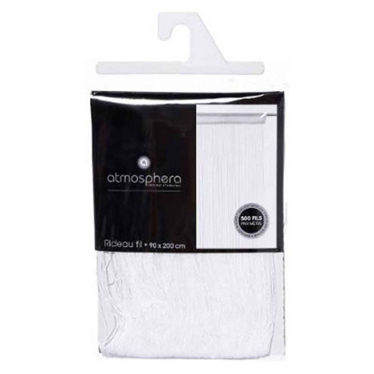 ATMOSPHERA Rideau Fil  Guopo  90x200cm Blanc
