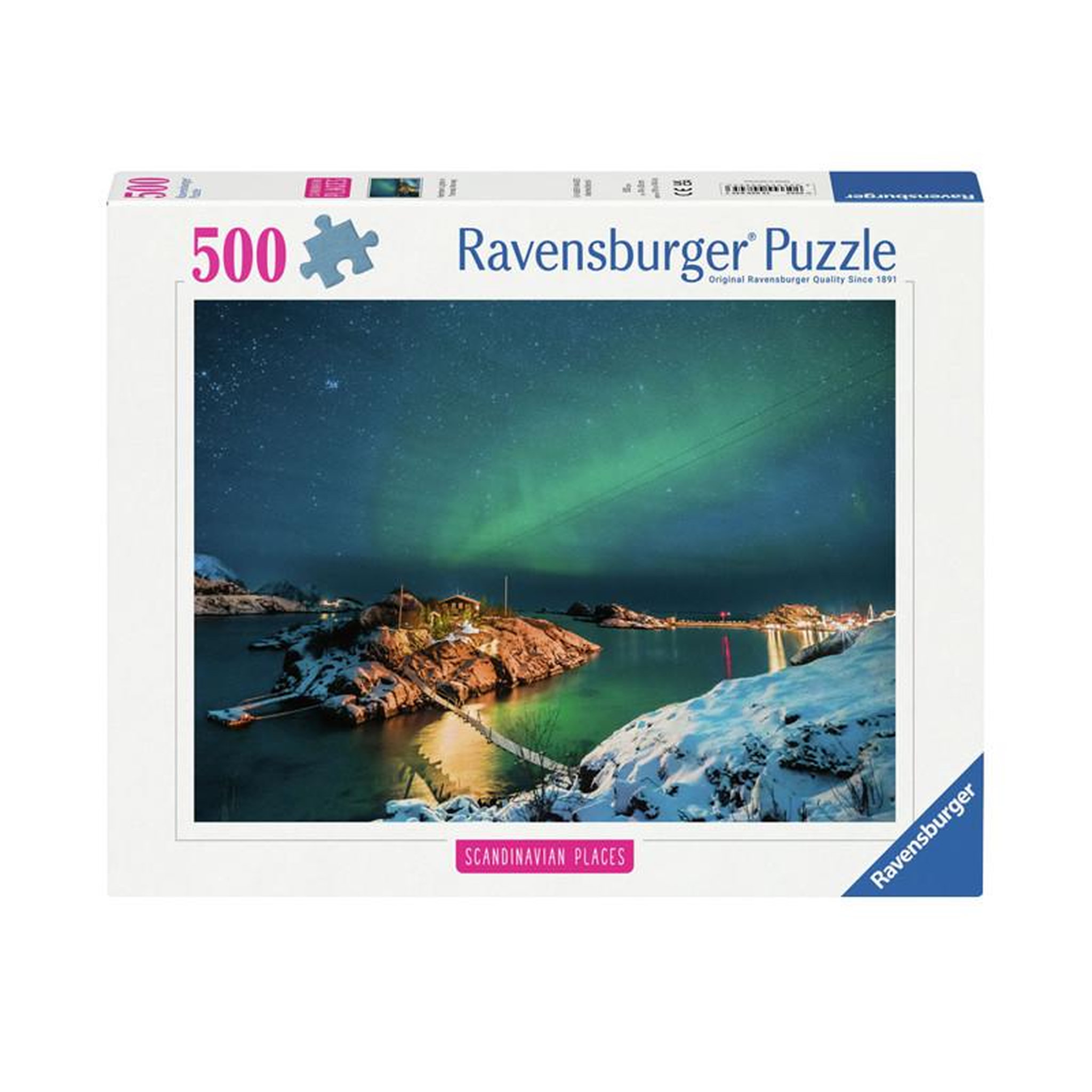 RAVENSBURGER Ravensburger - Jigsaw puzzle Nordlichter Ub.Bergsfjord, 500 pcs. 12000845 3