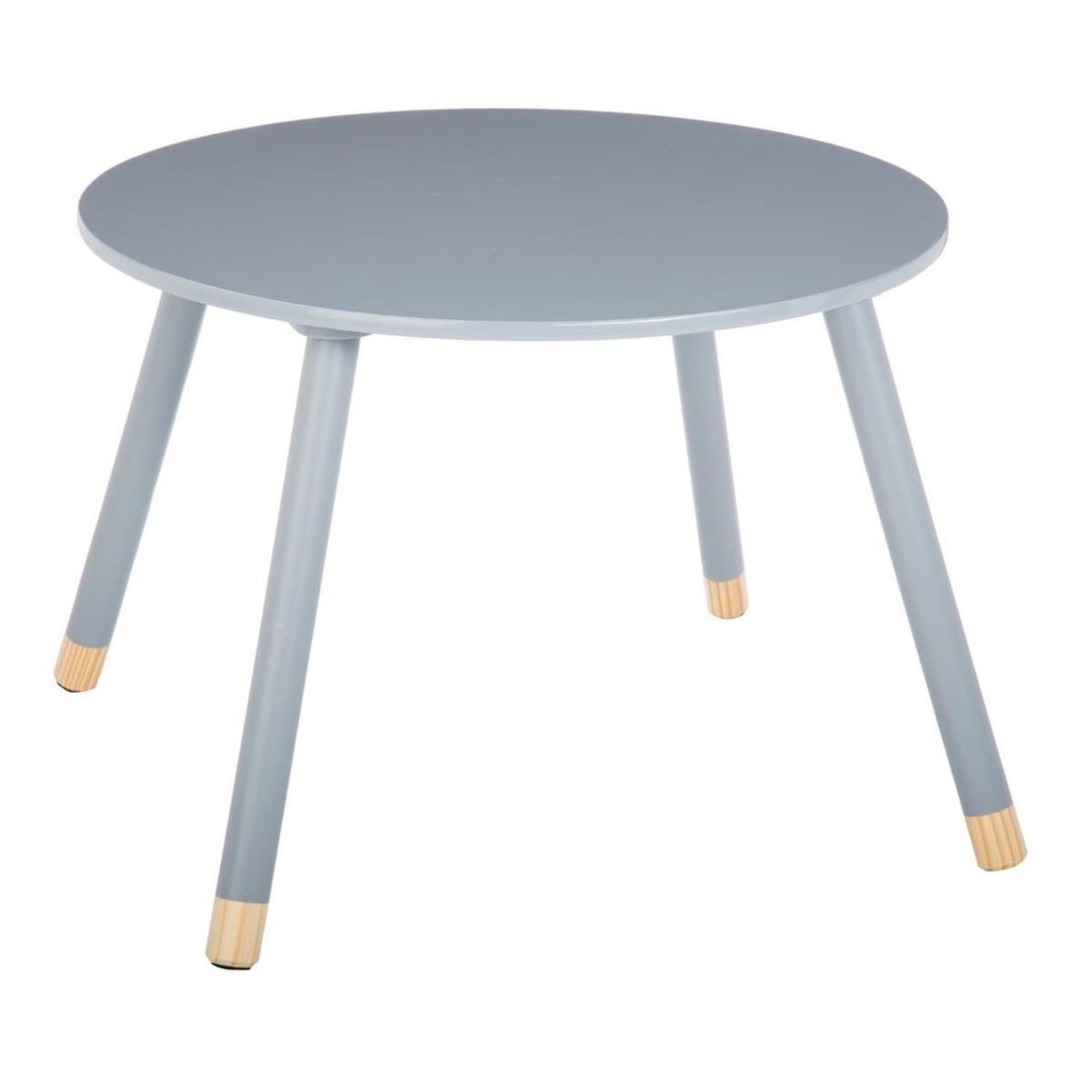 Voir la diapositive 1 : Atmosphera Kids Table enfant design  douceur  60cm gris