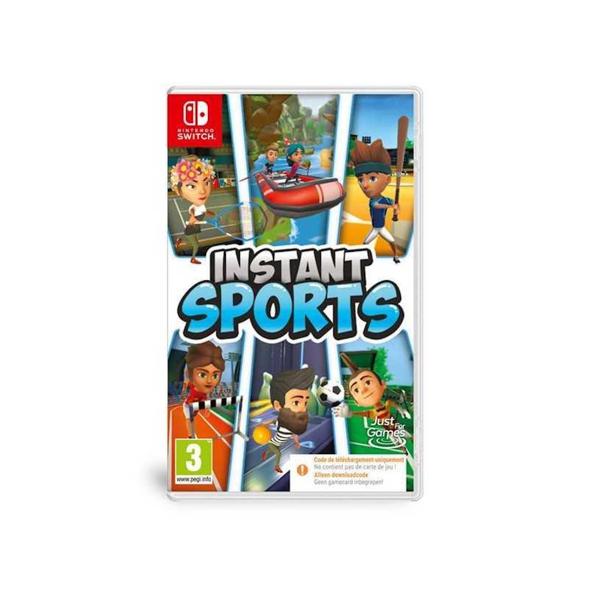 Just for games Instant Sports Code in a box Nintendo Switch