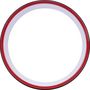 Voir la diapositive 2 : PURE2Improve Pure2Improve Roue de yoga 30 cm Noir et rouge