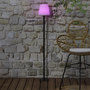 Voir la diapositive 6 : Paris Prix Lampadaire à LED Intérieur & Extérieur  RGB  160cm Blanc & Noir
