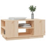 Voir la diapositive 4 : VIDAXL Table basse 90x49x40,5 cm Bois massif de pin