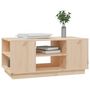 Voir la diapositive 4 : VIDAXL Table basse 90x49x40,5 cm Bois massif de pin