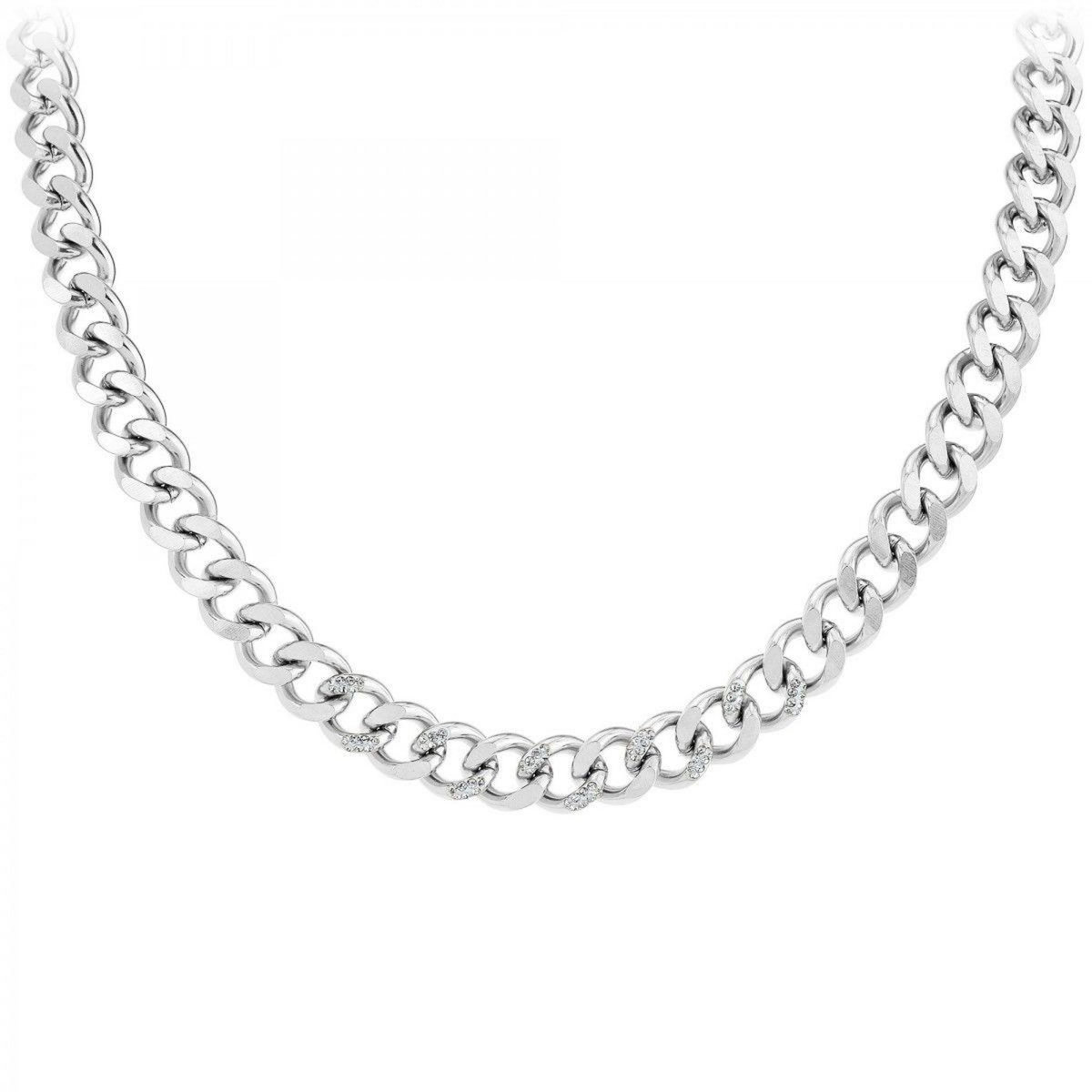 SC CRYSTAL Collier SC Crystal orné de Cristaux scintillants