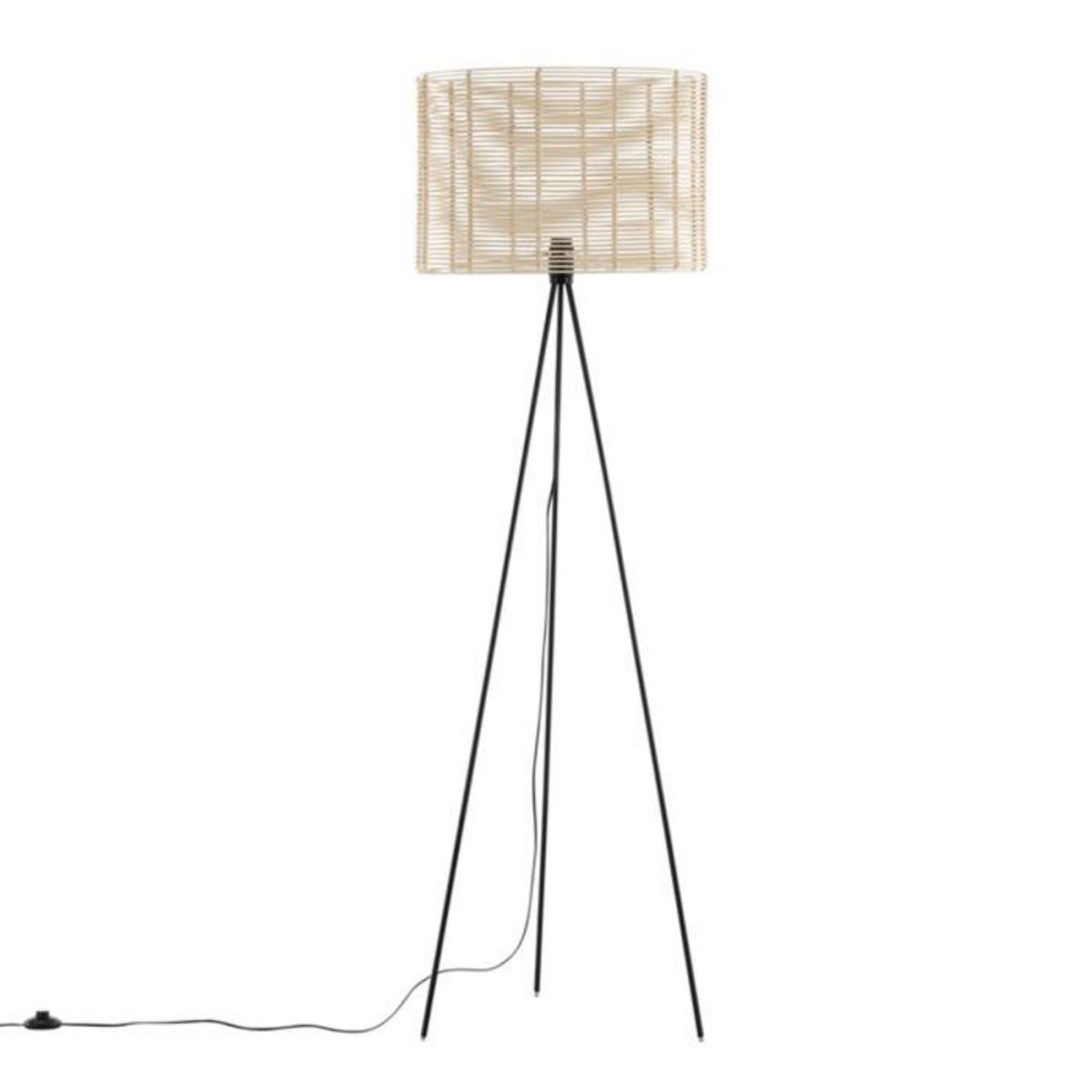 Paris Prix Lampadaire en Rotin  Fence  160cm Naturel