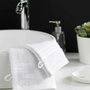 Voir la diapositive 4 : Paris Prix Lot de 2 Gants de Toilette  Excellence  15x21cm Neige